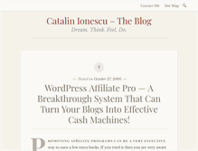 Tablet Screenshot of catalinionescu.com